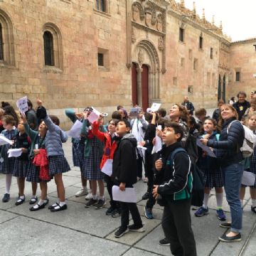 Salamanca trip - looking at the university